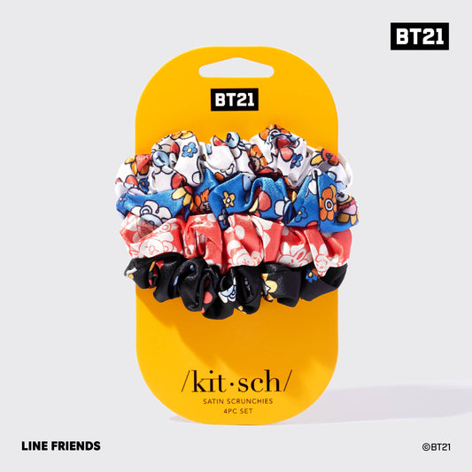 BT21 Sleep Scrunchies Set | 4 PK