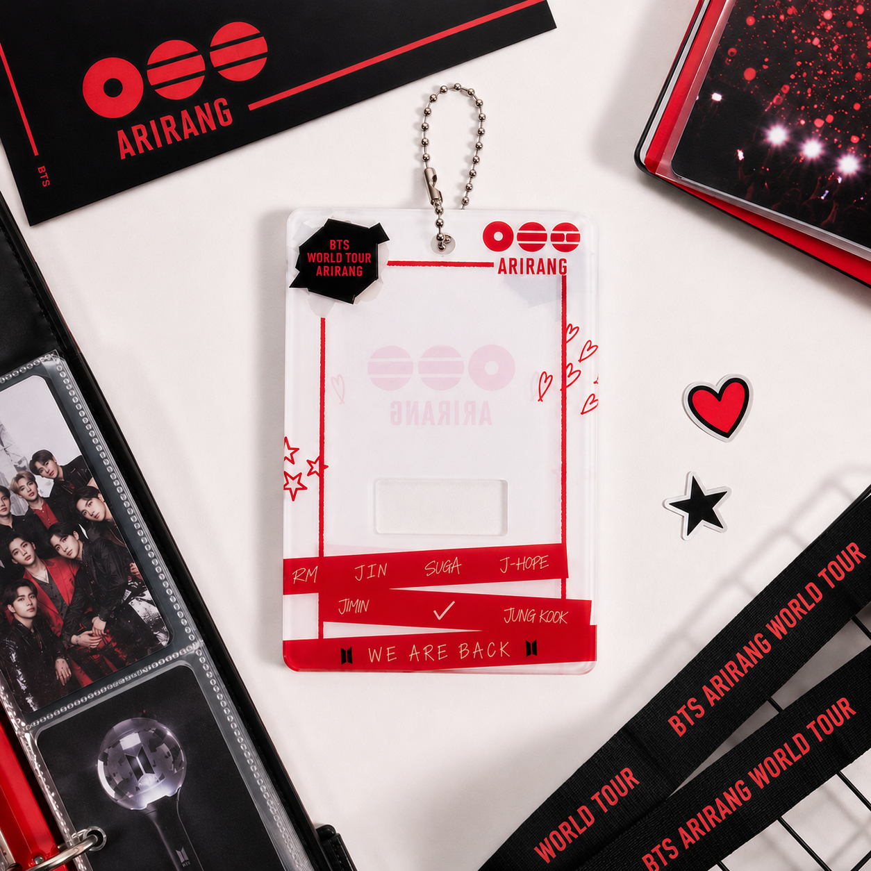 Arirang Photocard Holder - World Tour