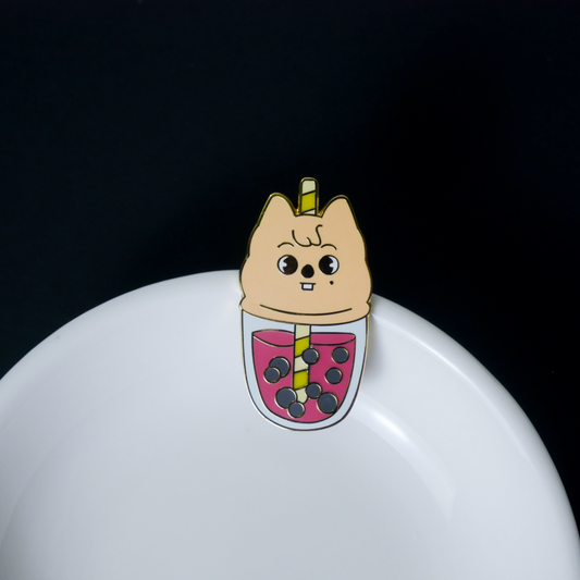 SKZOO Enamel Pin | Boba Tea Han