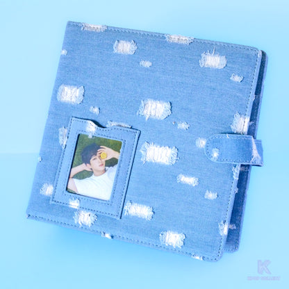 Denim Photocard Binder | A5