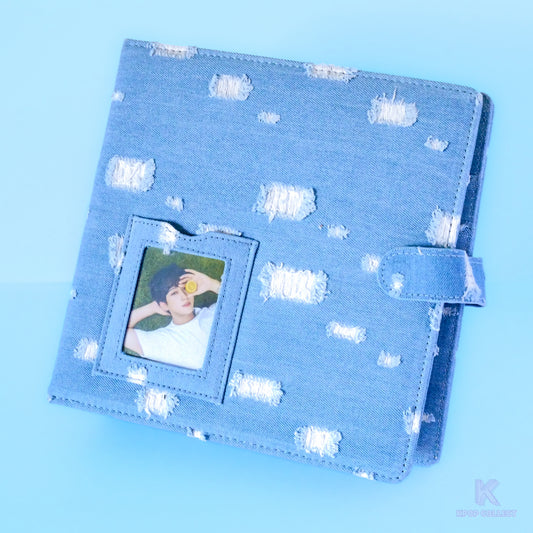 Denim Photocard Binder | A5