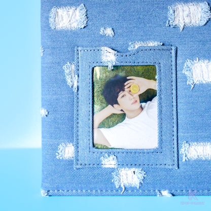 Denim Photocard Binder | A5