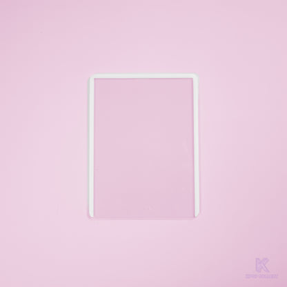 White Frame Toploaders (5pk)