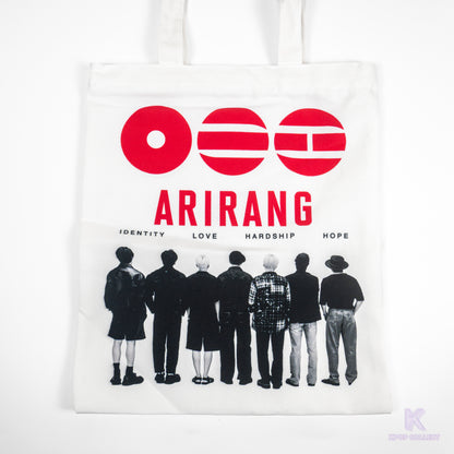ARIRANG White Canvas Tote