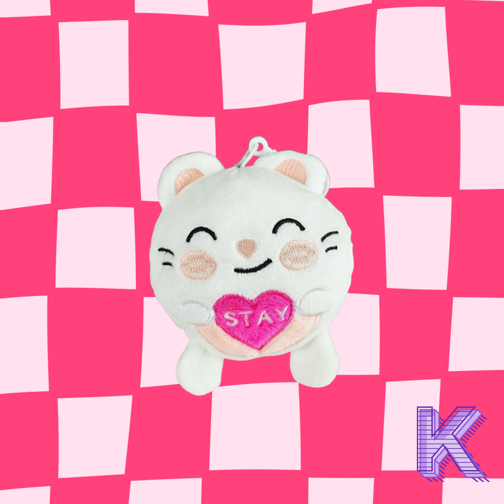 Adorable SKZOO plush keychain, perfect STAY accessory