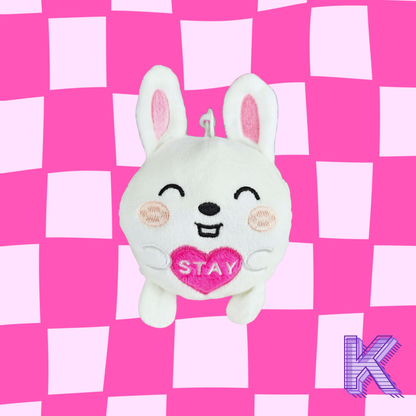 STAY’s SKZOO Plushie Buddy – Stray Kids-inspired keychain accessory